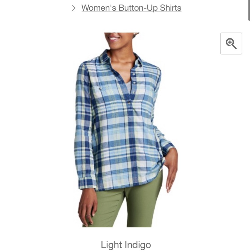 Toad and Co cotton shirt